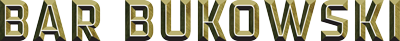 Bar Bukowski logo